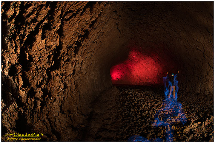 etna, volcano, vulcano, lava, tube, cave, fire, eruption, speleology, speleologist,