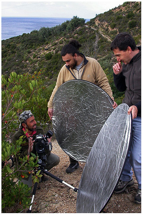 backstage settings claudio pia, fotografia naturalistica